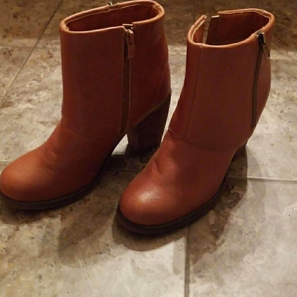 Sbicca Brand New Cognac Bootie
